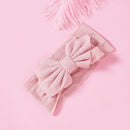 1pcs Solid Color Bowknot Baby Headband Elastic Turban Hairband Baby Girl Headbands Hair bands for Baby Girls Hair accessories