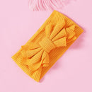 1pcs Solid Color Bowknot Baby Headband Elastic Turban Hairband Baby Girl Headbands Hair bands for Baby Girls Hair accessories