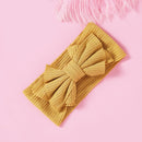 1pcs Solid Color Bowknot Baby Headband Elastic Turban Hairband Baby Girl Headbands Hair bands for Baby Girls Hair accessories