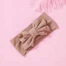 1pcs Solid Color Bowknot Baby Headband Elastic Turban Hairband Baby Girl Headbands Hair bands for Baby Girls Hair accessories