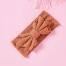 1pcs Solid Color Bowknot Baby Headband Elastic Turban Hairband Baby Girl Headbands Hair bands for Baby Girls Hair accessories