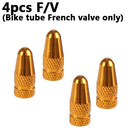 4Pcs Aluminum Alloy Road MTB Track Racing Bike Tube Tyre Bicycle Tire Wheel FV French Valve cap Presta AIR Valve Caps 6 colors