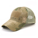 Adjustable Baseball Cap Tactical Summer Sunscreen Hat Camouflage Military Army Camo Airsoft Hunting Camping Hiking Fishing Caps
