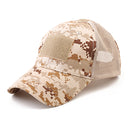 Adjustable Baseball Cap Tactical Summer Sunscreen Hat Camouflage Military Army Camo Airsoft Hunting Camping Hiking Fishing Caps