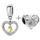 2Pcs/lot Special Offer Love Star Rainbow Charms Beads Fit Brand Bracelet & Necklaces For Women DIY Making Jewelry Accessories