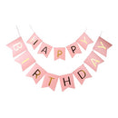 1set Happy Birthday Letter Banner Rose Gold blue Confetti latex Balloons Birthday Party Decorations Baby Shower gift Baloon