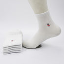 5pair=10pcs Men Socks Classic Business Brand Calcetines Hombre Socks Men High Quality Breathable Cotton Casual Male Socks Meias