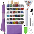 2000Pcs-9600Pcs/box Hot Fix Rhinestones Set/EU or US PLUG Hotfix Applicator Hot Fix Crystal Glass Rhinestone Iron-on Wand Strass
