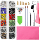 2000Pcs-9600Pcs/box Hot Fix Rhinestones Set/EU or US PLUG Hotfix Applicator Hot Fix Crystal Glass Rhinestone Iron-on Wand Strass