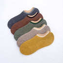 Men Invisible Short Socks Men's Cotton Shallow Thin Boat Socks Summer Deodorant Sweat-absorbing No Show Socks