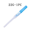 1-4pcs Body Piercing Needles Catheter Cannula Tools Kit Surgical Steel Sterilized Tattoo Needle Nose Lip Jewelry 14G 16G 18G 20G