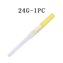 1-4pcs Body Piercing Needles Catheter Cannula Tools Kit Surgical Steel Sterilized Tattoo Needle Nose Lip Jewelry 14G 16G 18G 20G