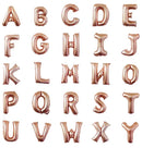 1pc 16 Inch Red Rose Gold Silver Foil Letter Alphabet Balloons Wedding Happy Birthday Party Decoration Kids Baby Shower Supplies