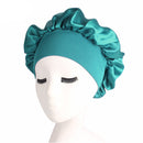Newly Women's Satin Solid Sleeping Hat Night Sleep Cap Hair Care Bonnet Nightcap For Women Men Unisex Cap Bonnet De Nuit