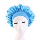 Newly Women's Satin Solid Sleeping Hat Night Sleep Cap Hair Care Bonnet Nightcap For Women Men Unisex Cap Bonnet De Nuit