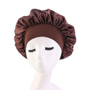Newly Women's Satin Solid Sleeping Hat Night Sleep Cap Hair Care Bonnet Nightcap For Women Men Unisex Cap Bonnet De Nuit