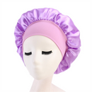 Newly Women's Satin Solid Sleeping Hat Night Sleep Cap Hair Care Bonnet Nightcap For Women Men Unisex Cap Bonnet De Nuit
