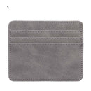 1Pc Pu Leather ID Card Holder Candy Color Bank Credit Card Box Multi Slot Slim Card Case Wallet Women Men Business Card Cover