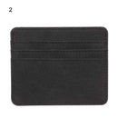 1Pc Pu Leather ID Card Holder Candy Color Bank Credit Card Box Multi Slot Slim Card Case Wallet Women Men Business Card Cover
