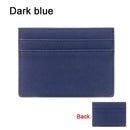 1Pc Pu Leather ID Card Holder Candy Color Bank Credit Card Box Multi Slot Slim Card Case Wallet Women Men Business Card Cover