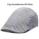 Casual Beret Hat Flat Cap Gatsby Hat Adjustable Breathable Boina Mesh Fashion Caps For Adult and Kids