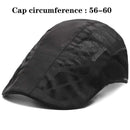 Casual Beret Hat Flat Cap Gatsby Hat Adjustable Breathable Boina Mesh Fashion Caps For Adult and Kids
