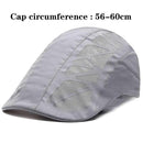 Casual Beret Hat Flat Cap Gatsby Hat Adjustable Breathable Boina Mesh Fashion Caps For Adult and Kids