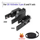 2020 X axis V-Slot profile 2040 Y axis synchronous belt Stretch Straighten tensioner For Creality Ender 3 CR-10 10S 3d printer