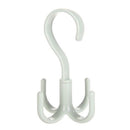1PC Rotating Hook Bathroom Hook Holder Kitchen Storage Rack Under Shelf Rotate Towel Hook Kitchenware Cabinet Storage Organizer