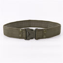 2021 New Army Style Combat Belts Quick Release Tactical Belt Fashion Men Canvas Waistband Outdoor Hunting Camouflage Waist Strap