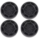 4pcs Round Washing Machine Universal Shockproof Foot Pad Rubber Mat Air Conditioner Refrigerator Base Fixed Non-slip Foot Pad