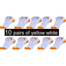10 Pairs New Spring Summer Cotton Socks Boat Mesh Breathable Men's Short Ankle Socks High Quality Casual Sports Male Sokken Gift