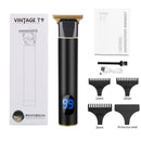 Professional Barber Hair Clipper Rechargeable Electric T-Outliner Cutting Machine Beard Trimmer Shaver Razor for Men Cutter