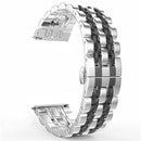 22mm 20mm Band for Samsung Galaxy Watch 3 41 45mm Gear S3 46mm 42mm Watch Stainless Steel Strap for Amazift Metal Wrist Bracelet