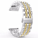 22mm 20mm Band for Samsung Galaxy Watch 3 41 45mm Gear S3 46mm 42mm Watch Stainless Steel Strap for Amazift Metal Wrist Bracelet