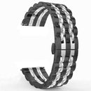 22mm 20mm Band for Samsung Galaxy Watch 3 41 45mm Gear S3 46mm 42mm Watch Stainless Steel Strap for Amazift Metal Wrist Bracelet
