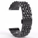 22mm 20mm Band for Samsung Galaxy Watch 3 41 45mm Gear S3 46mm 42mm Watch Stainless Steel Strap for Amazift Metal Wrist Bracelet