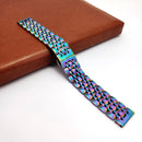 22mm 20mm Band for Samsung Galaxy Watch 3 41 45mm Gear S3 46mm 42mm Watch Stainless Steel Strap for Amazift Metal Wrist Bracelet