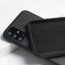 Liquid Silicone Soft Cover Case For Samsung Galaxy A51 A71 S20 FE S21 Ultra S10 Plus S9 A50 A12 A21S A31 A41 A32 A52 A72 Coque