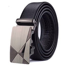 Men Belts Automatic Buckle Belt Genune Leather High Quality Belts For Men Leather Strap Casual Buises for Jeans