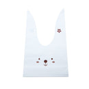 10/50pcs/lot Cute Rabbit Ear Bags Cookie Plastic Bags&Candy Gift Bags For Biscuits Snack Baking Package And Event Party Supplies