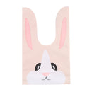 10/50pcs/lot Cute Rabbit Ear Bags Cookie Plastic Bags&Candy Gift Bags For Biscuits Snack Baking Package And Event Party Supplies