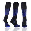1 Pair Unisex Copper Compression Socks Women Men Anti Fatigue Pain Relief Knee High Stockings 15-20 mmHg Graduated For ONDREJ