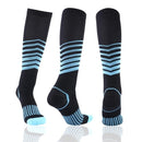 1 Pair Unisex Copper Compression Socks Women Men Anti Fatigue Pain Relief Knee High Stockings 15-20 mmHg Graduated For ONDREJ