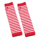 Fingerless Gloves Arm Sleeve Anime Women Fishnet Sports Emo Punk Striped Hand Warmer Mesh Long Gloves Cotton Fashion Sleeves