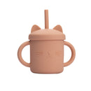 10 Color Baby Silicone Water Cup Feeding Cup BPA Free Baby Learning Drinkware Children's Soft Straw Cups