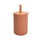 10 Color Baby Silicone Water Cup Feeding Cup BPA Free Baby Learning Drinkware Children's Soft Straw Cups