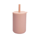 10 Color Baby Silicone Water Cup Feeding Cup BPA Free Baby Learning Drinkware Children's Soft Straw Cups