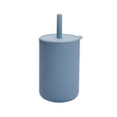 10 Color Baby Silicone Water Cup Feeding Cup BPA Free Baby Learning Drinkware Children's Soft Straw Cups
