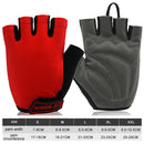 NEWBOLER Shockproof GEL Pad Cycling Gloves Half Finger Sport Gloves Men Women Summer Bicycle Gym Fitness Gloves MTB Bike Gloves